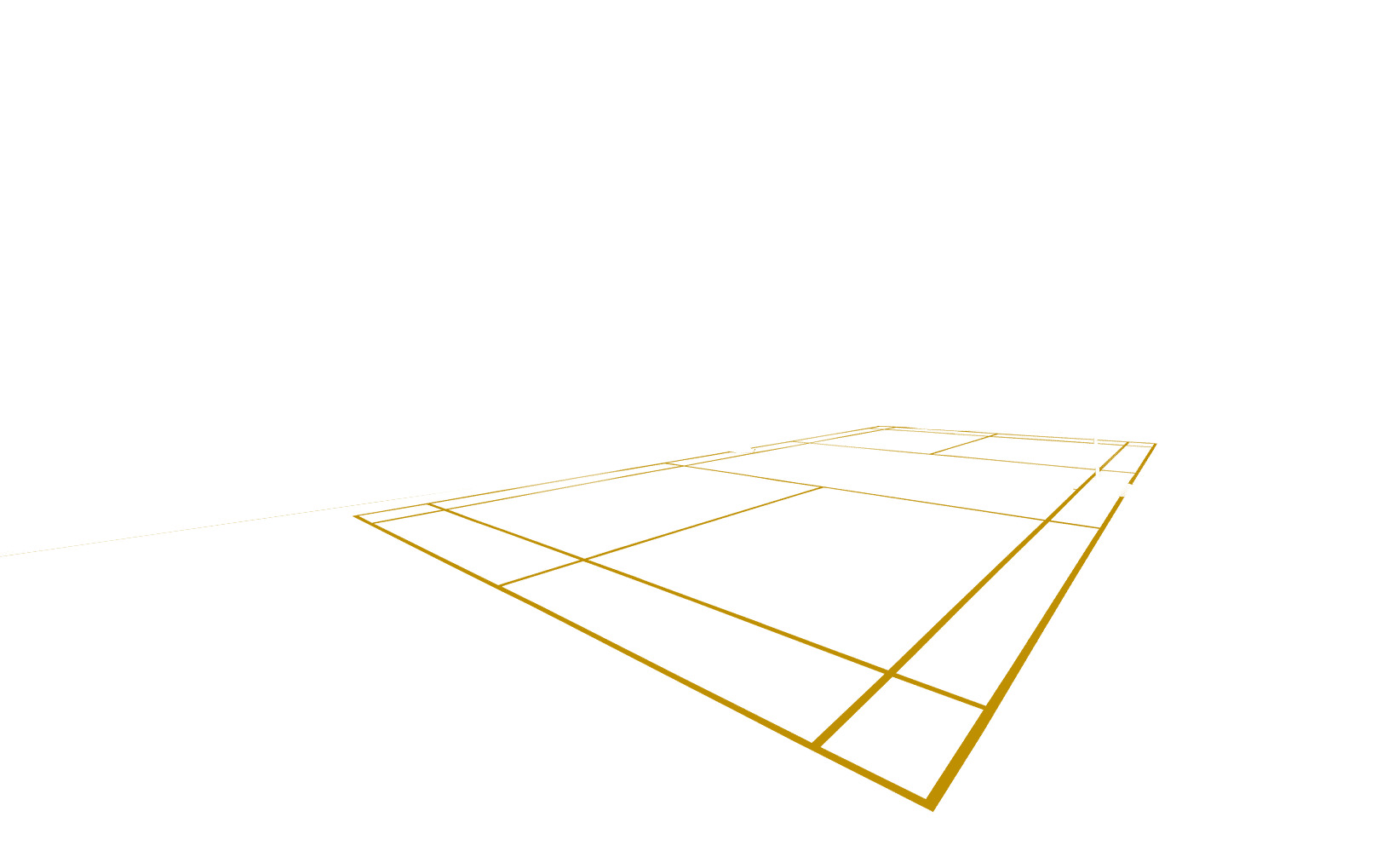 Peinture terrain de Badminton