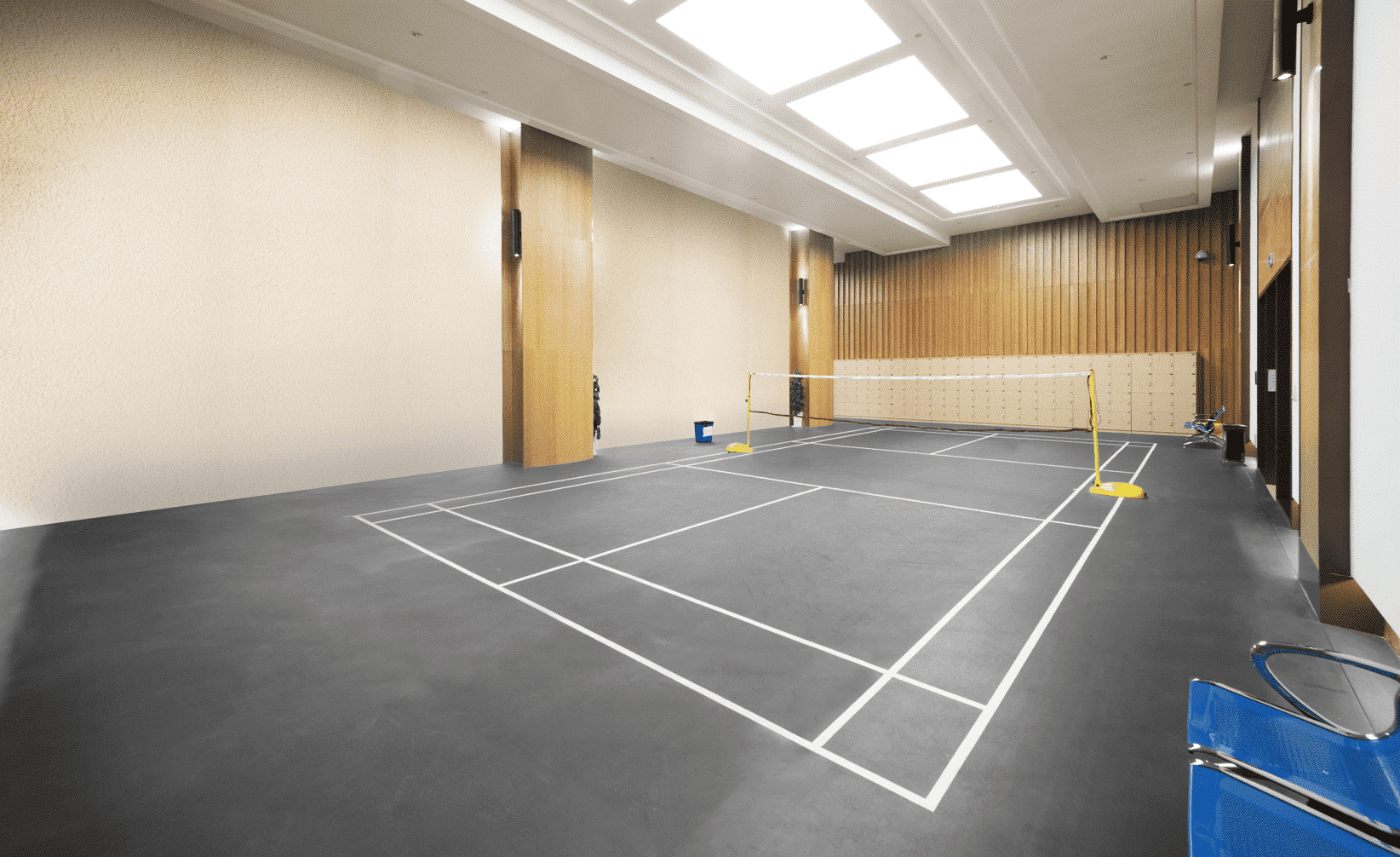 Simulateur de couleurs terrain Badminton