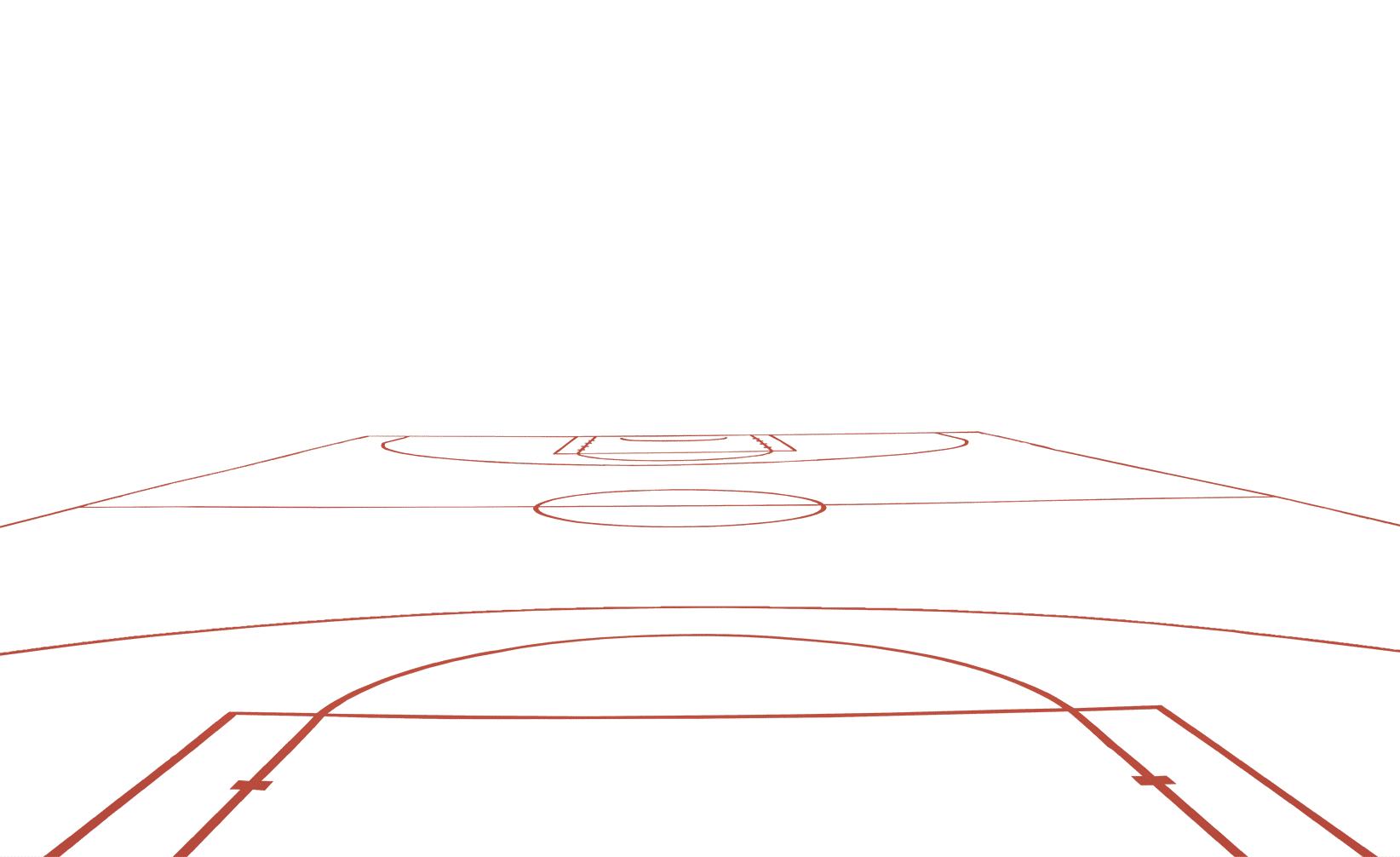 Peinture terrain de Basquetebol